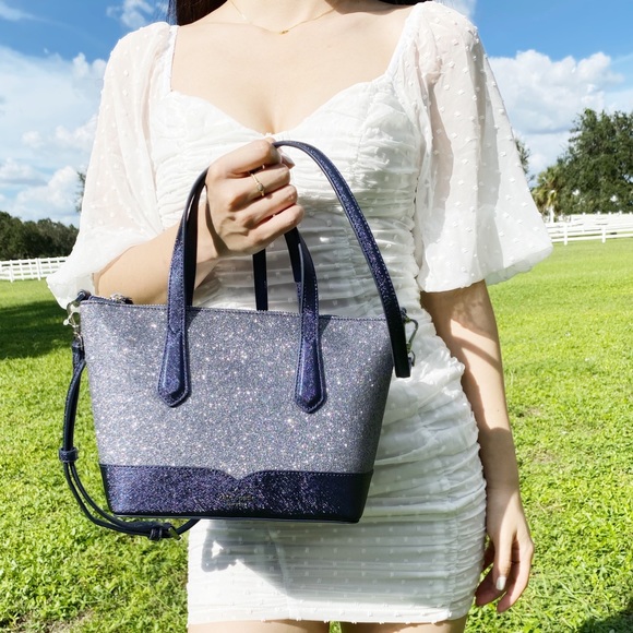 BUNDLE💕NWT Kate Spade Glitter Satchel & Wallet - Picture 7 of 7